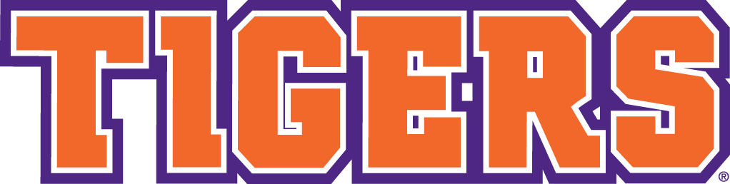 Clemson Tigers 2014-Pres Wordmark Logo diy iron on heat transfer